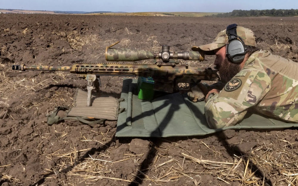 Hoạt động bắn tỉa của Ukraine trong xung đột quân sự với Nga - Ảnh 1.