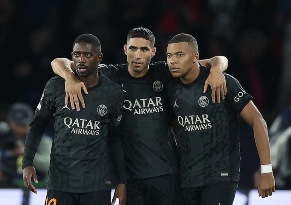 4 trụ cột PSG bị cấm thi đấu vòng tới, Mbappe gặp khó - Ảnh 1.