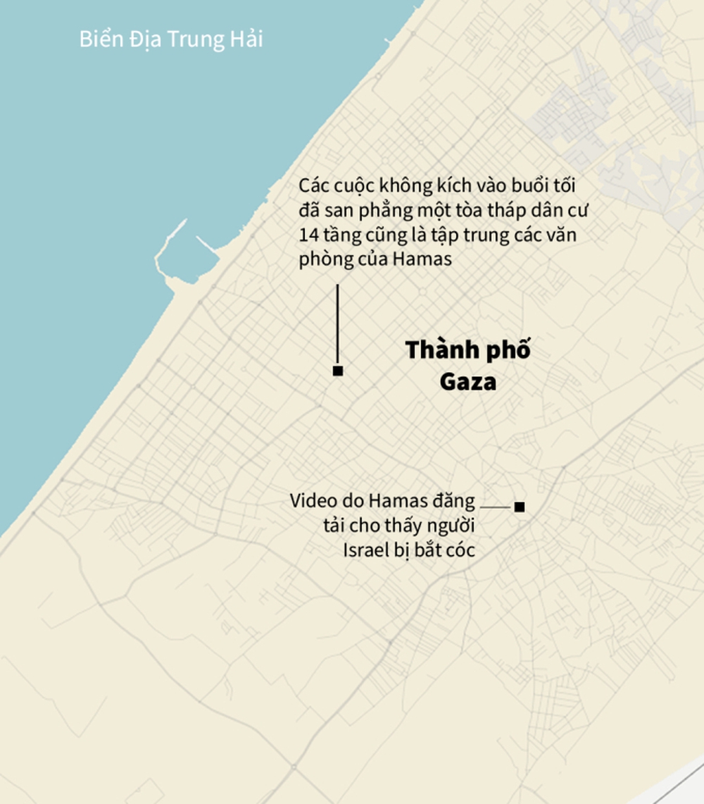 Video và bản đồ hé lộ Israel đã bị Hamas đánh úp bất ngờ như thế nào - Ảnh 10.