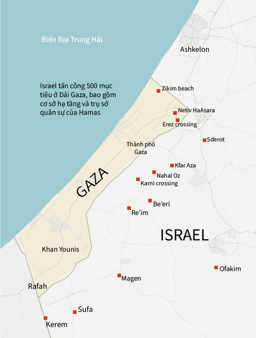 Video và bản đồ hé lộ Israel đã bị Hamas đánh úp bất ngờ như thế nào - Ảnh 6.