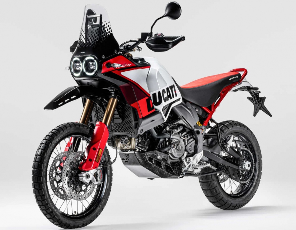 Ducati trình làng mẫu xe địa hình Desert-X Rally 2024 - Ảnh 1.