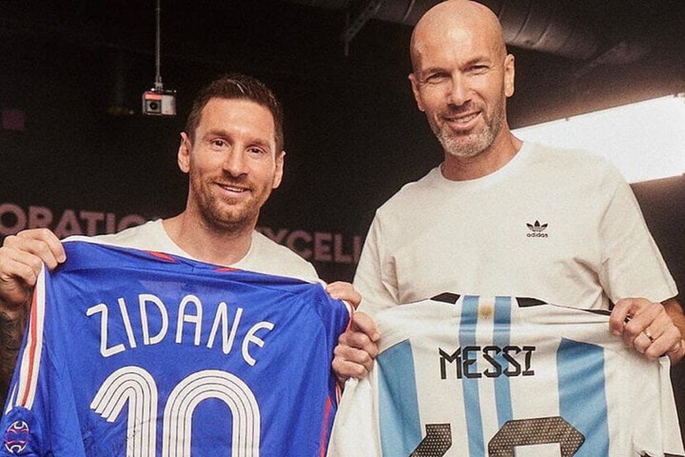 Zidane: Messi là ma thuật thuần khiết - Ảnh 1.