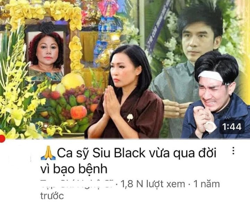 Siu Black bức xúc vì bị đồn qua đời - Ảnh 1.