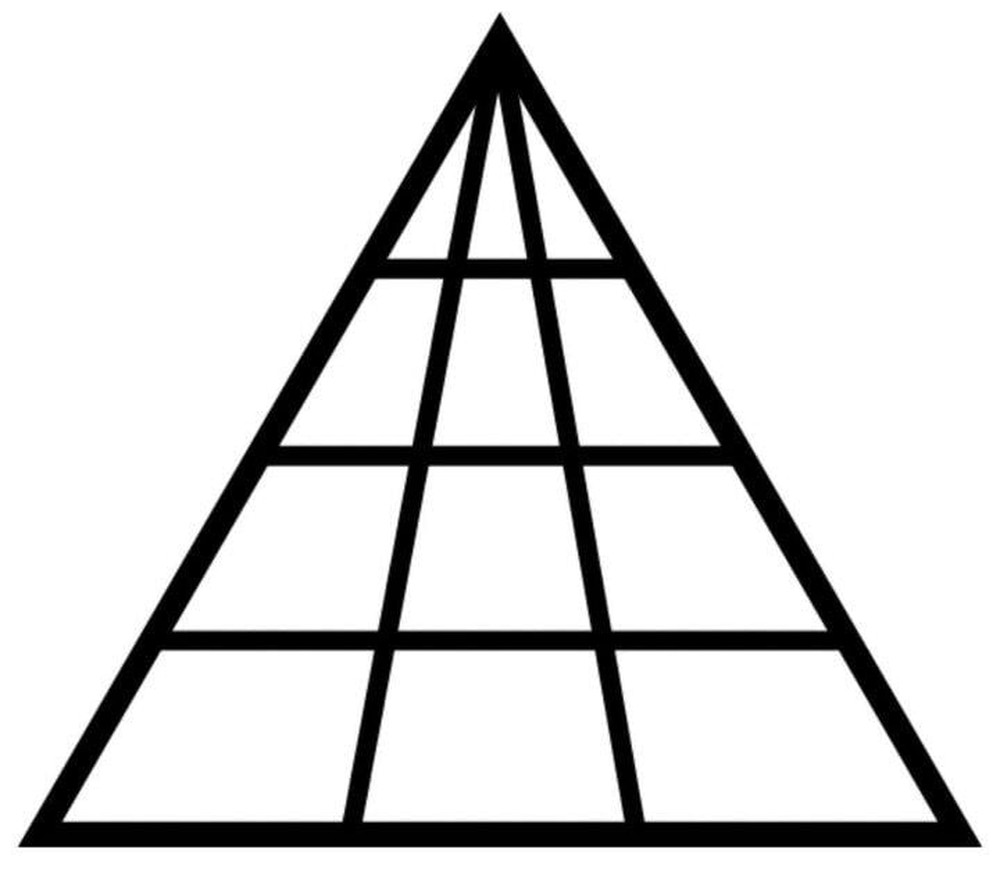 Đố bạn có bao nhiêu hình tam giác trong ảnh? - Ảnh 1.