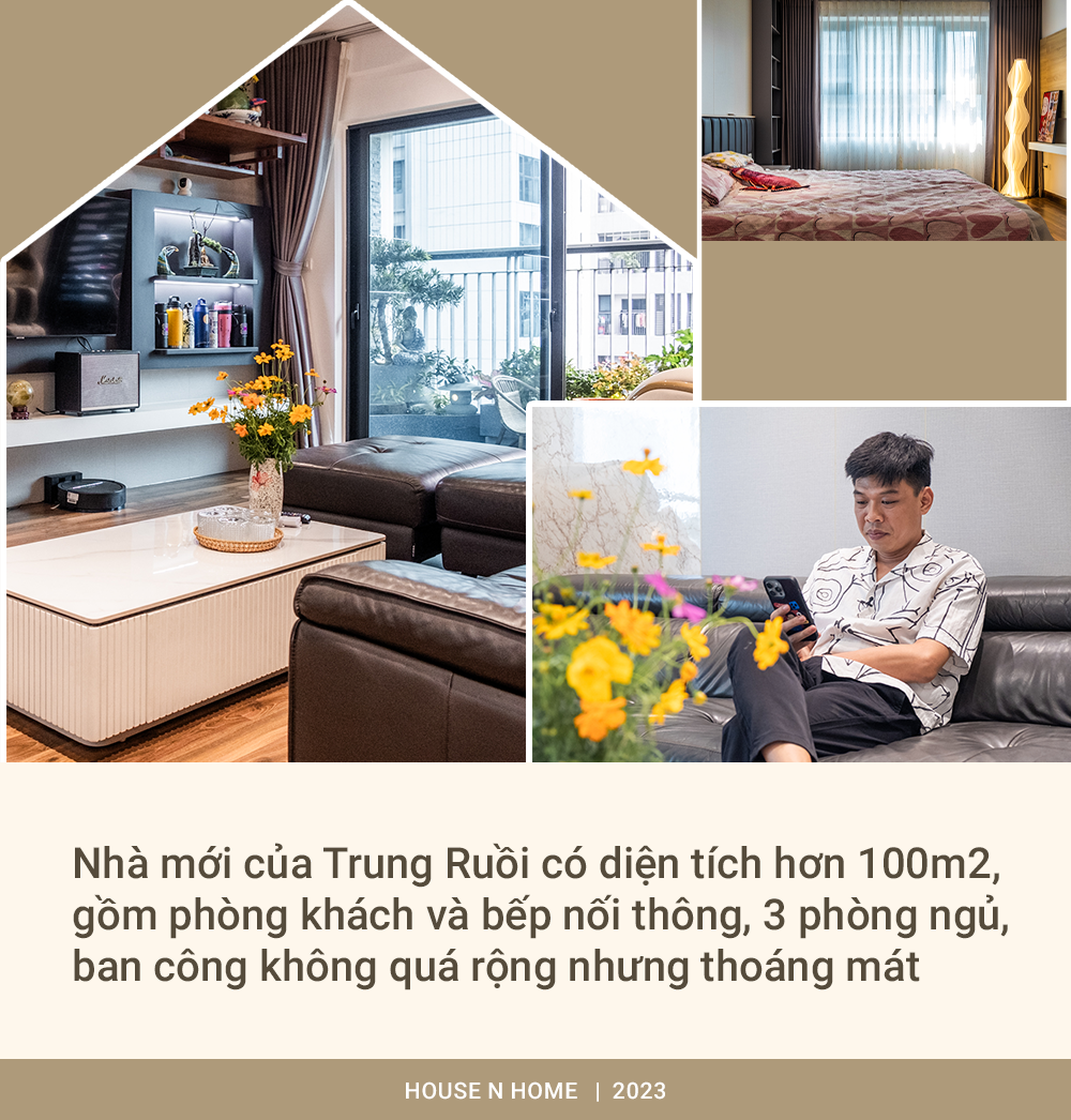 Nhà mới của Trung Ruồi: Thiết kế phản ánh con người thật của chủ nhân, có món đồ Táo quân đặc biệt - Ảnh 2.