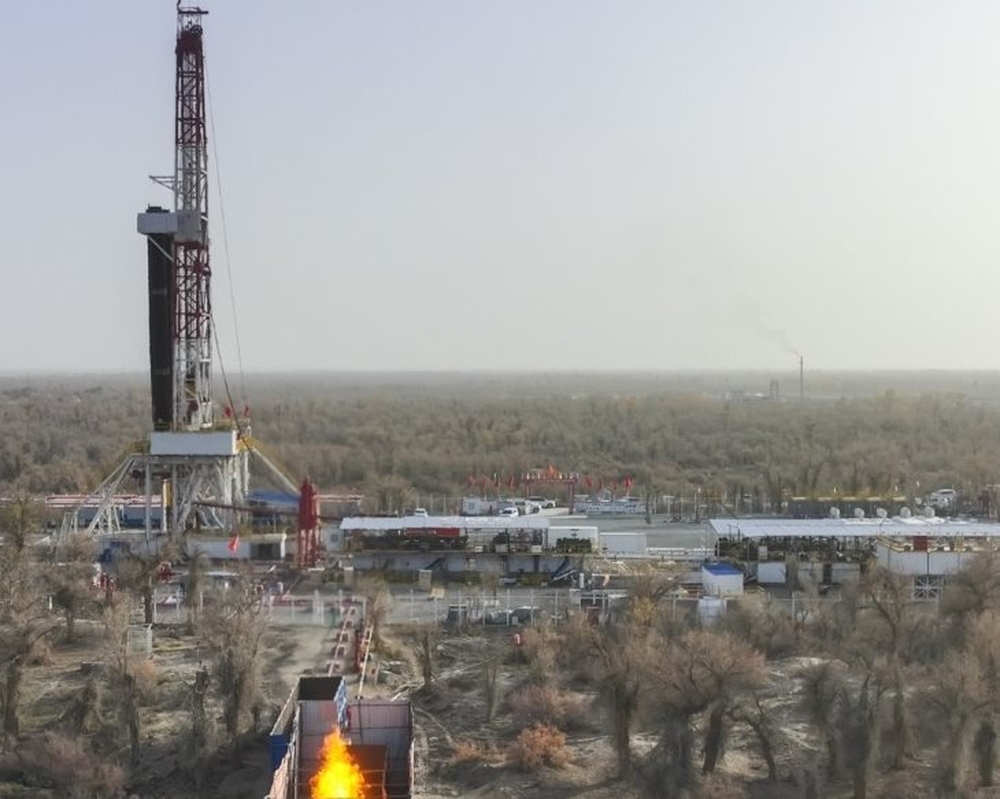 Trung Quốc chính thức lập kỷ lục mới với giếng dầu khí sâu nhất trên đất liền ở châu Á: Sâu hơn 9.400 mét, dự kiến mỗi ngày sản xuất 200 tấn dầu thô, chỉ mất 177 ngày khoan đã hoàn thành - Ảnh 3.