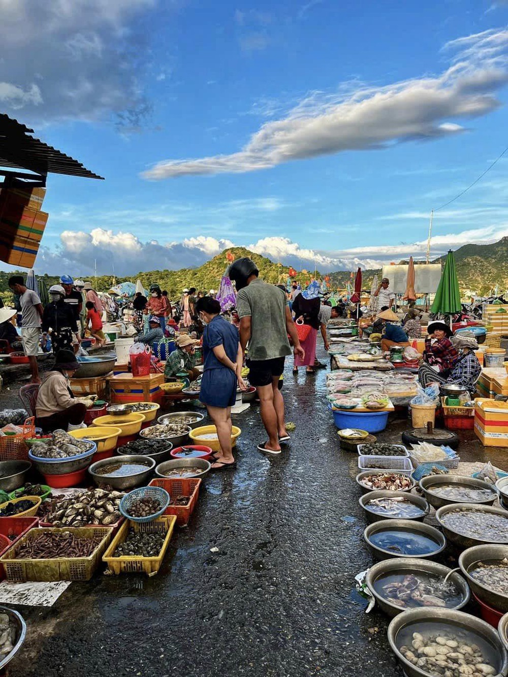 Ninh Thuận có duy nhất khu chợ trăm tuổi và người dân chỉ mẹo chọn hải sản ngon rẻ tại đây - Ảnh 2.