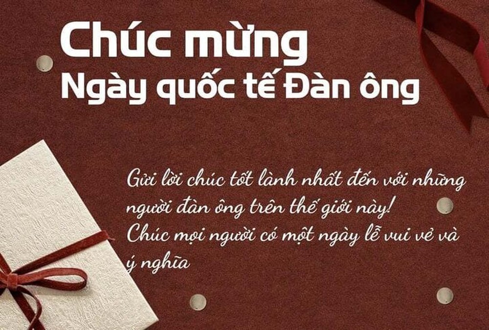 Nguồn gốc, ý nghĩa  Ngày Quốc tế Đàn ông 19/11 - Ảnh 3.