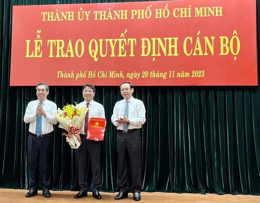 Ông Phạm Hồng Sơn làm Chánh Văn phòng Thành ủy TP HCM - Ảnh 1.