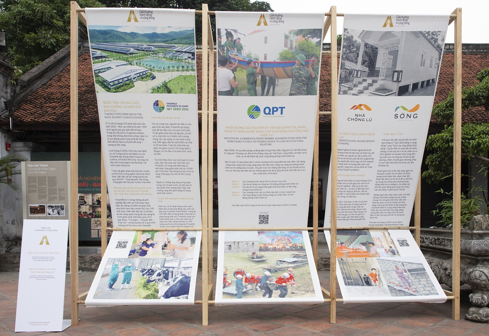 Ngắm các tác phẩm trưng bày tại Triển lãm Hành động vì cộng đồng - sự kiện đặc biệt, lần đầu tiên ở Việt Nam- Ảnh 4.