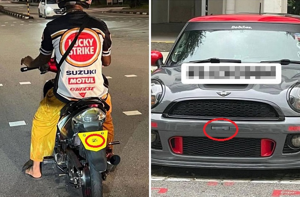 Singapore: Lắp biển số siêu nhỏ, sai quy định nhiều chủ xe đối mặt với án phạt nặng - Ảnh 1.