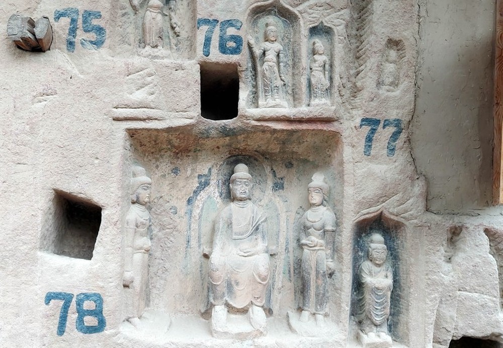 Quần thể tượng đá Phật giáo lâu đời nhất Trung Quốc - Ảnh 4.