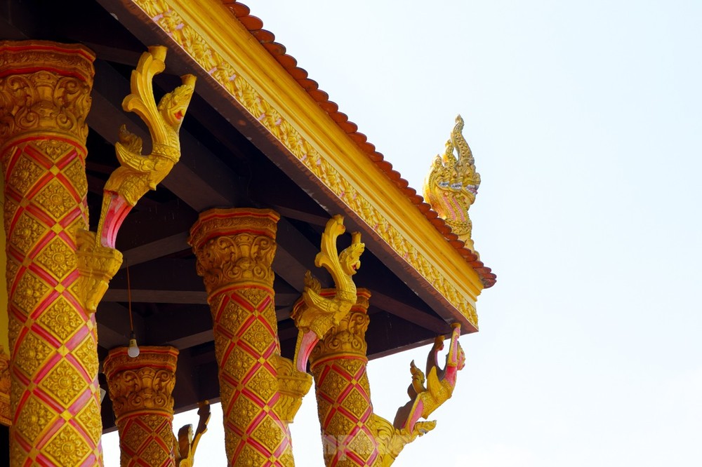 Chiêm ngưỡng kiến trúc độc đáo của chùa Khmer giữa lòng Hà Nội - Ảnh 6.