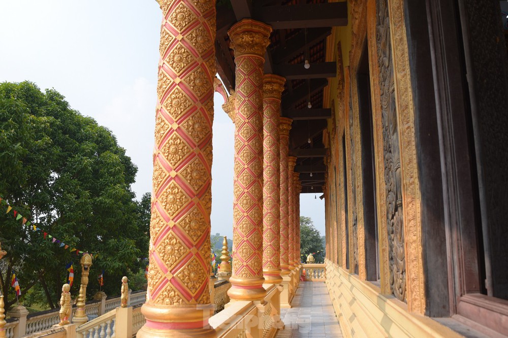 Chiêm ngưỡng kiến trúc độc đáo của chùa Khmer giữa lòng Hà Nội - Ảnh 12.
