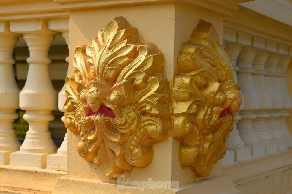Chiêm ngưỡng kiến trúc độc đáo của chùa Khmer giữa lòng Hà Nội - Ảnh 8.