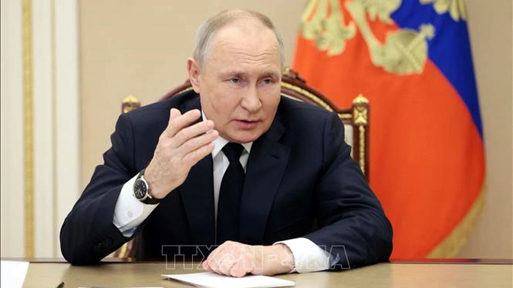Tổng thống Nga Putin: Chúng tôi không cho phép bất cứ ai chia cắt nước Nga - Ảnh 1.