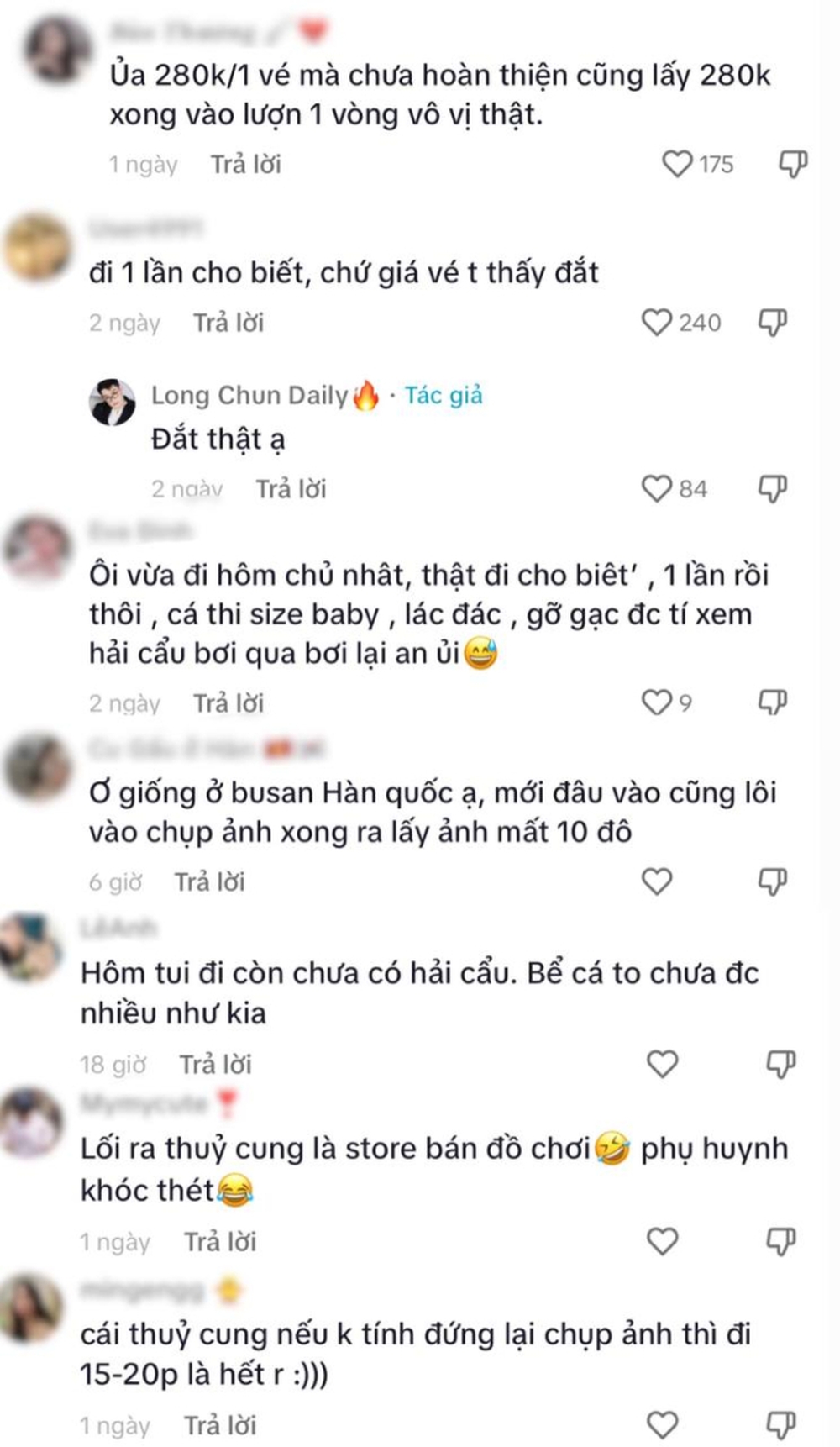 Trải nghiệm thủy cung lớn nhất Hà Nội, TikToker Long Chun thẳng thừng đánh giá: “Vé đắt, không có gì thú vị” - Ảnh 8.