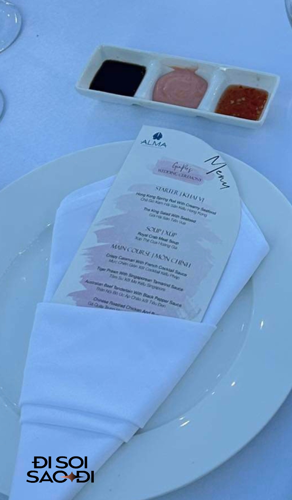 Lộ diện menu tiệc cưới Puka - Gin Tuấn Kiệt: Ngập hải sản, pha trộn hương vị nhiều nơi trên thế giới - Ảnh 6.