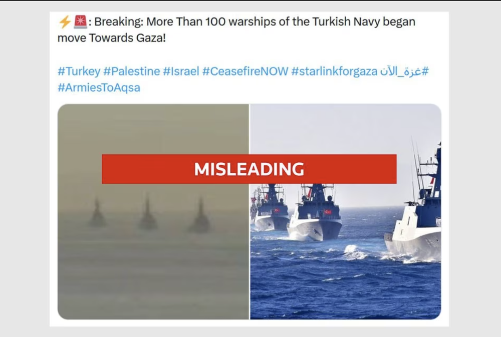 Sự thật hình ảnh 100 chiến hạm của đội quân mạnh thứ 11 thế giới áp sát Gaza, trút lửa lên Israel - Ảnh 1.