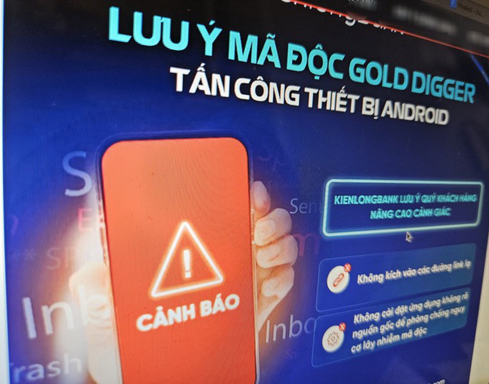 Ngân hàng cảnh báo mã độc mới đánh cắp tài khoản trên điện thoại Android - Ảnh 1.