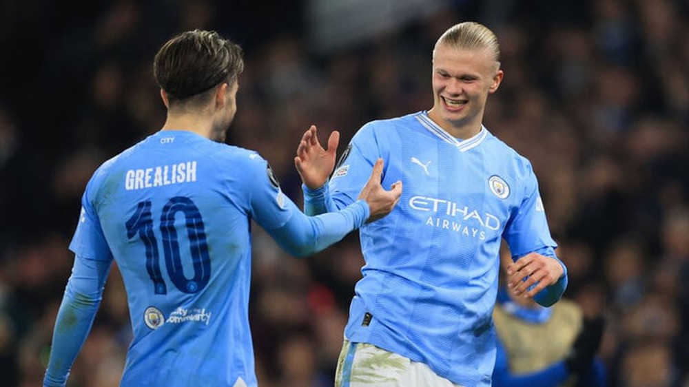 Haaland ghi 2 bàn, Man City thắng dễ Young Boys - Ảnh 1.