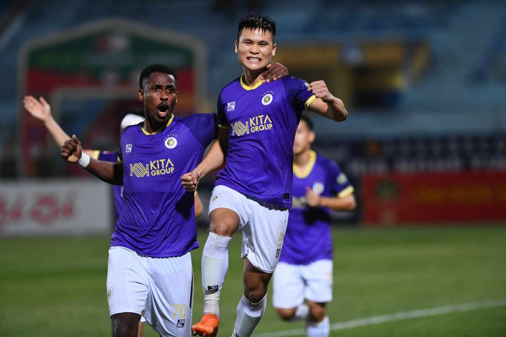 Hà Nội FC “thổi bay” đối thủ, hưởng niềm vui lớn sau cơn địa chấn ở giải châu Á - Ảnh 1.