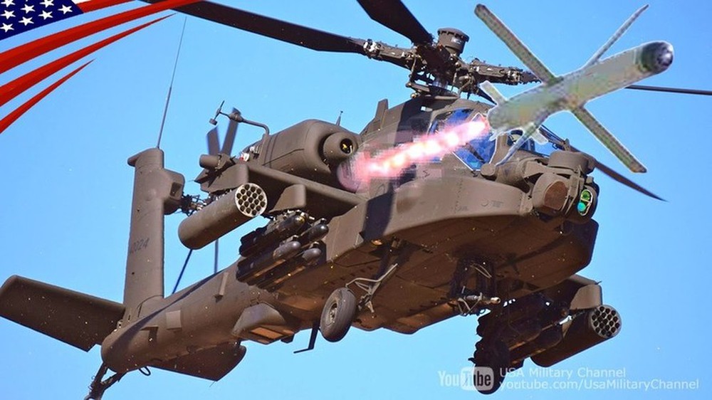 Trực thăng Apache Mỹ mạnh vượt trội nhờ tên lửa Spike NLOS Israel - Ảnh 1.