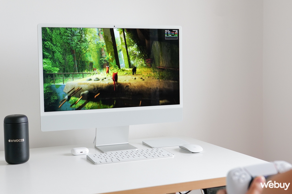 Mở hộp iMac M3 chính hãng: Ai bảo máy Mac không chơi được game? - Ảnh 23.