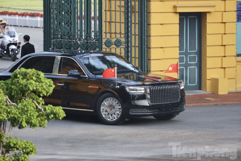 Hình ảnh Tổng Bí thư Nguyễn Phú Trọng chủ trì lễ đón Tổng Bí thư, Chủ tịch Trung Quốc Tập Cận Bình - Ảnh 5.