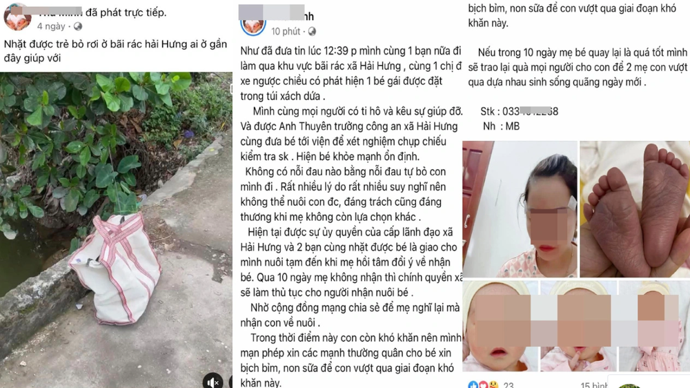 Vụ dàn dựng trẻ sơ sinh bị bỏ rơi ở Nam Định: Hoàn cảnh đáng thương của người mẹ - Ảnh 1.