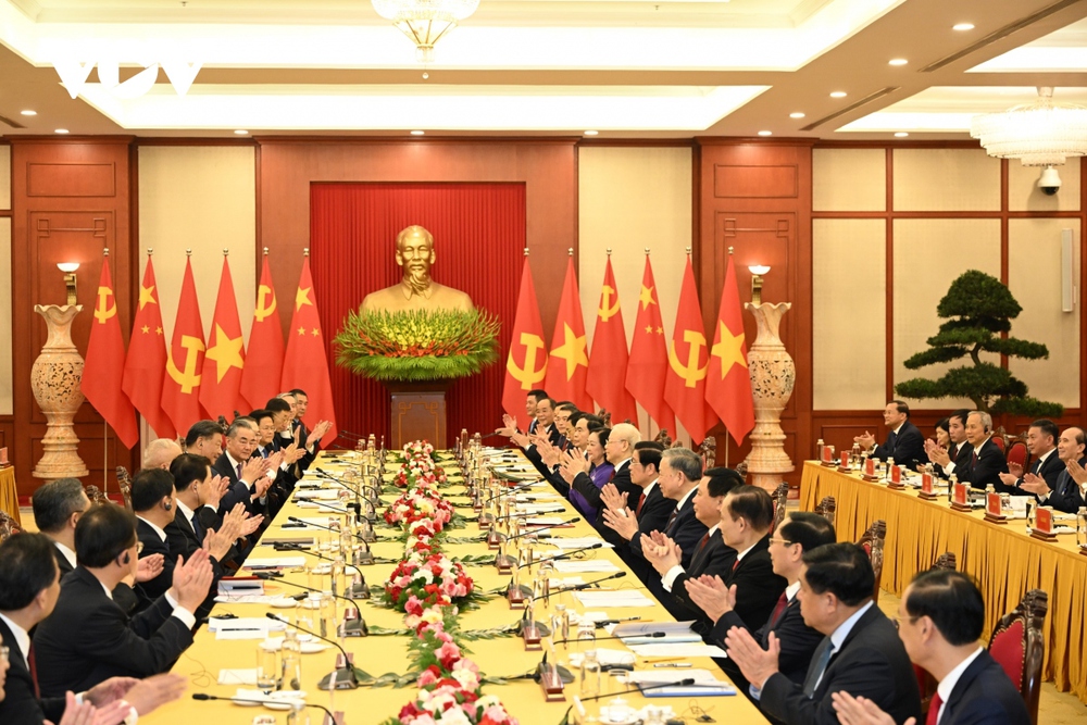 Toàn cảnh chuyến thăm cấp Nhà nước của Tổng Bí thư, Chủ tịch nước Trung Quốc Tập Cận Bình - Ảnh 7.