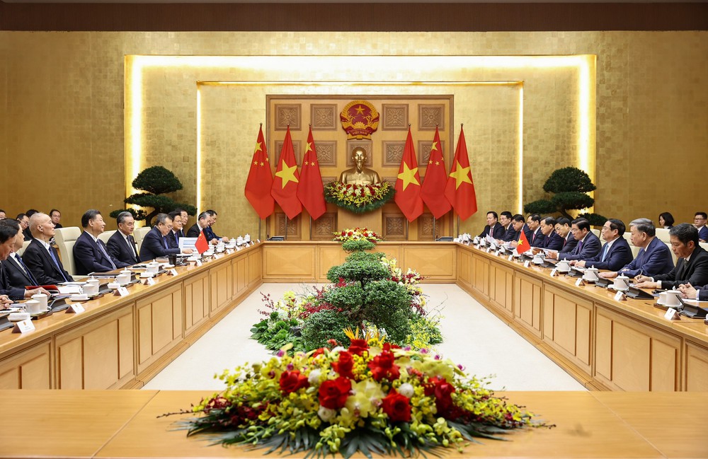 Thủ tướng Phạm Minh Chính hội kiến Tổng Bí thư, Chủ tịch nước Trung Quốc Tập Cận Bình - Ảnh 8.