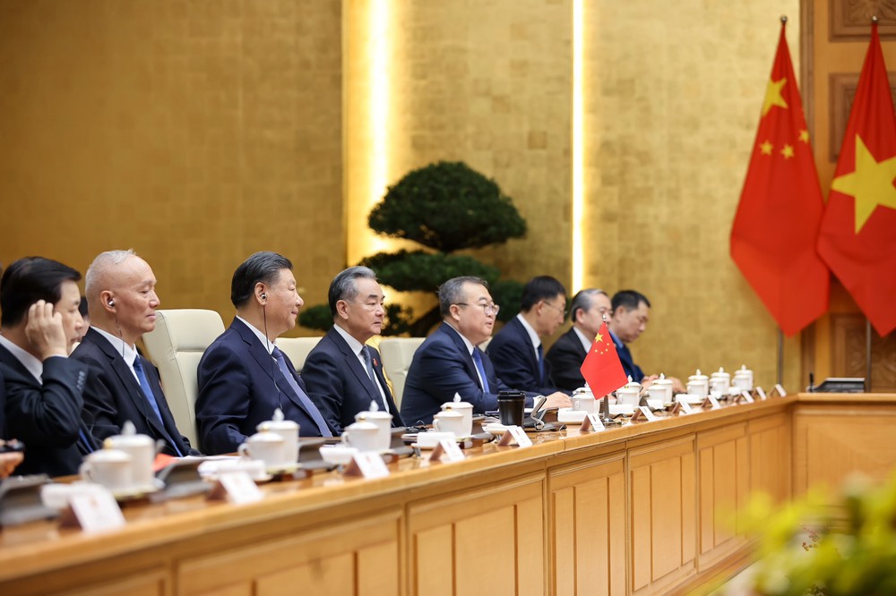 Thủ tướng Phạm Minh Chính hội kiến Tổng Bí thư, Chủ tịch nước Trung Quốc Tập Cận Bình - Ảnh 7.