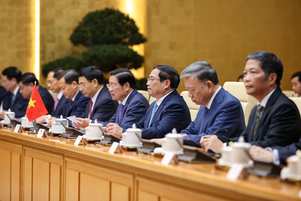 Thủ tướng Phạm Minh Chính hội kiến Tổng Bí thư, Chủ tịch nước Trung Quốc Tập Cận Bình - Ảnh 6.