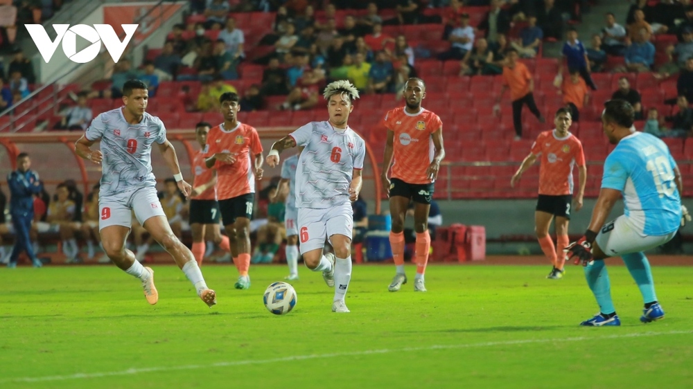 Thắng đậm Hougang United, Hải Phòng FC gửi lời chia tay đẹp tới AFC Cup - Ảnh 1.