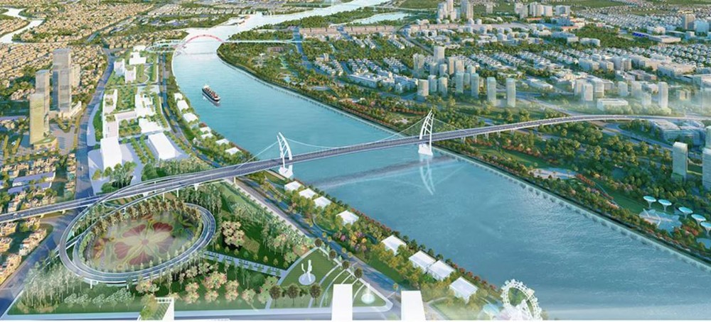 Một thành phố cảng sẽ xây dựng cầu trị hơn 6.300 tỷ đồng, thiết kế dạng cánh buồm - Ảnh 1.
