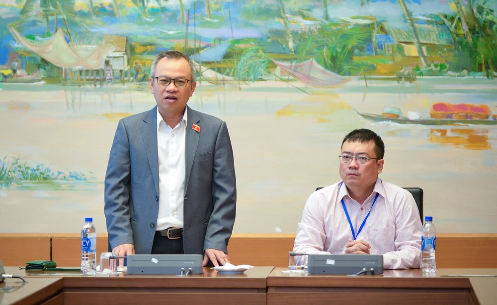 Phó chủ nhiệm Uỷ ban đối ngoại Nguyễn Mạnh Tiến tiếp đoàn Viện Lãnh đạo ABG  - Ảnh 2.