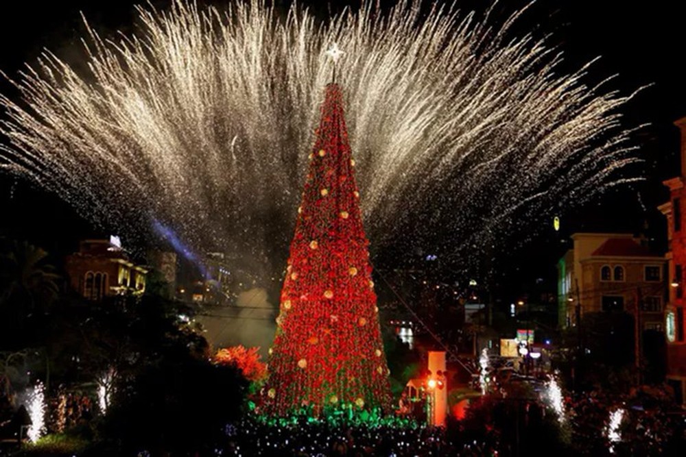 Mãn nhãn ngắm loạt cây thông Giáng sinh đẹp nhất 2023 - Ảnh 8.
