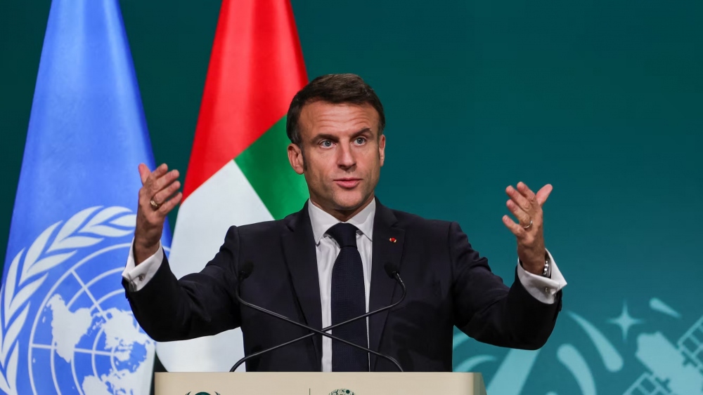 COP28: Tổng thống Pháp Macron kêu gọi các nước G7 loại bỏ than đá trước năm 2030 - Ảnh 1.
