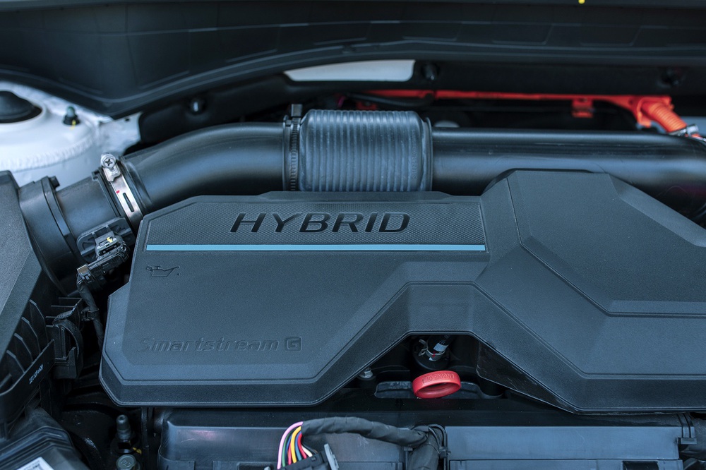  Giá Hyundai Santa Fe Hybrid có đáy mới: Lần đầu về mốc 1,235 tỷ, không còn chạm chân Palisade  - Ảnh 3.