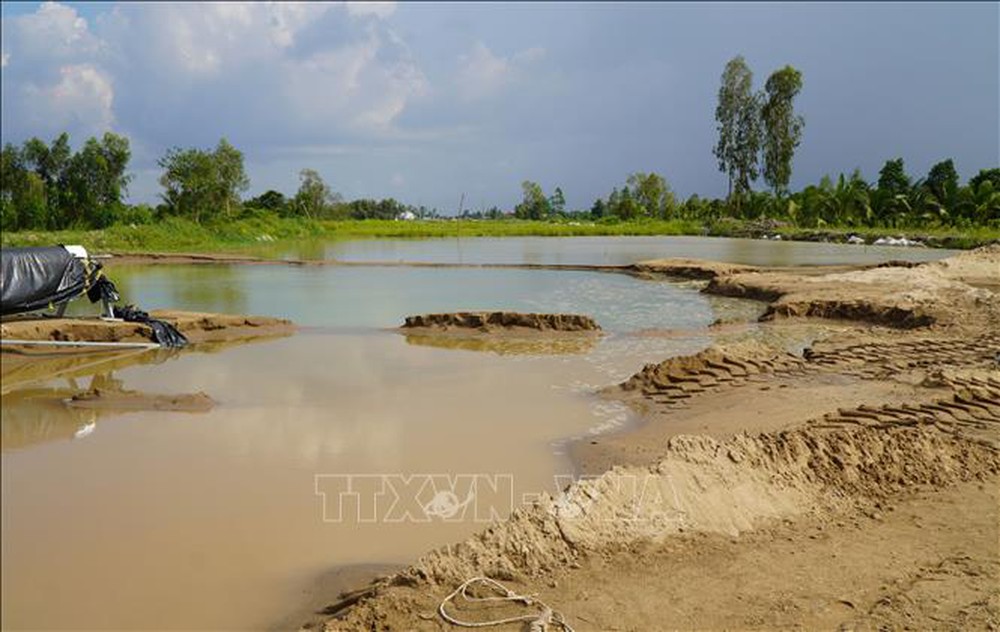 Đói cát, dự án thành phần 1 cao tốc Cao Lãnh - An Hữu chậm tiến độ - Ảnh 2.