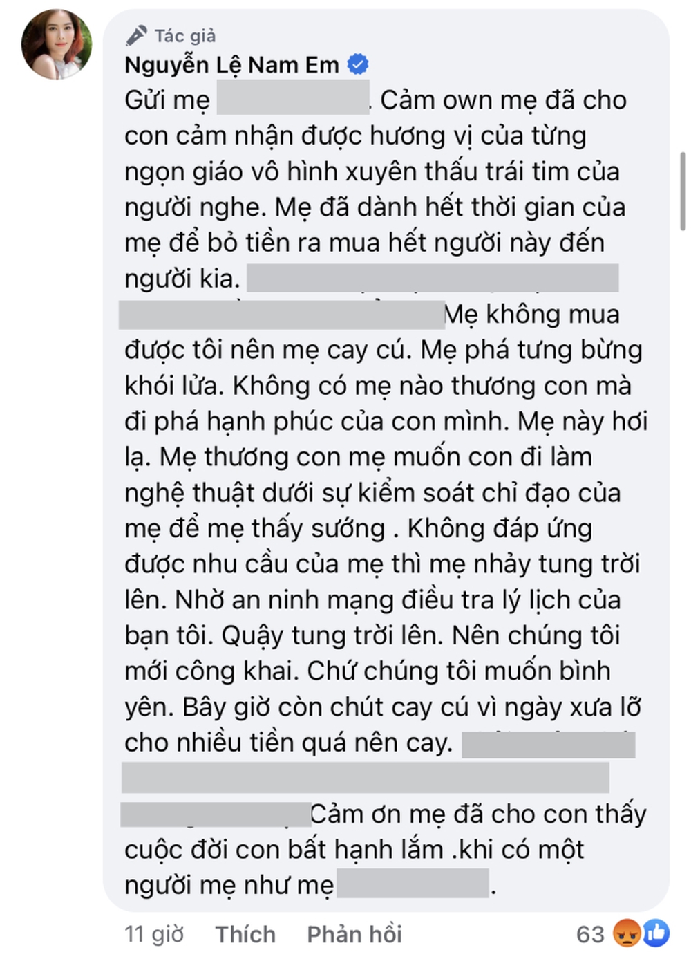 Rầm rộ tin nhắn Nam Em xin tiền mẹ nuôi, nhanh chóng đổi thái độ khi bị ngăn cấm yêu chồng sắp cưới - Ảnh 3.