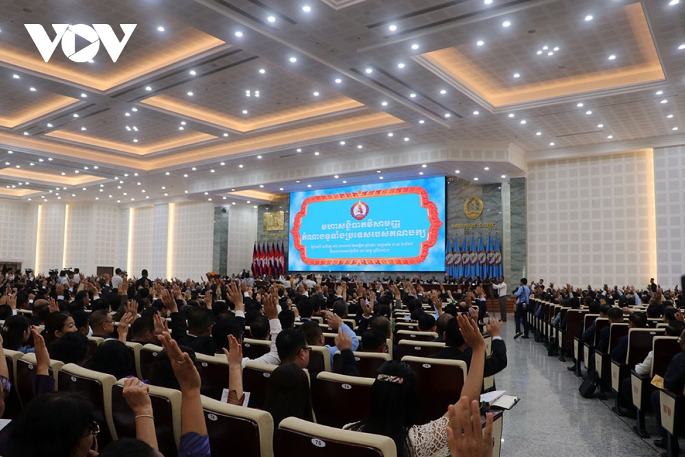 Đảng của Cựu Thủ tướng Campuchia Hun Sen tổ chức Đại hội bất thường - Ảnh 4.