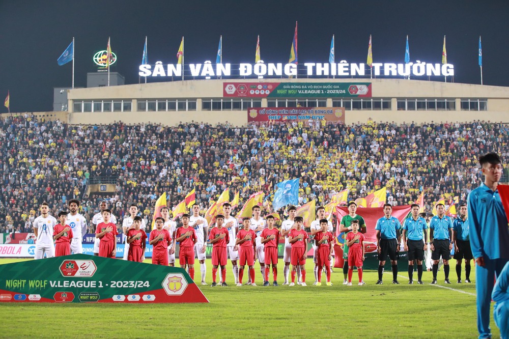 Nam Định 2-2 CLB CAHN: Quang Hải ghi bàn trận thứ hai liên tiếp - Ảnh 7.