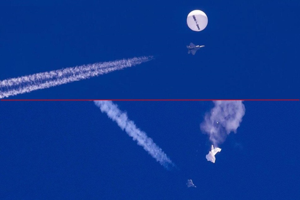 Why did the US have to shoot down the Chinese hot air balloon with a missile?  - Photo 1.