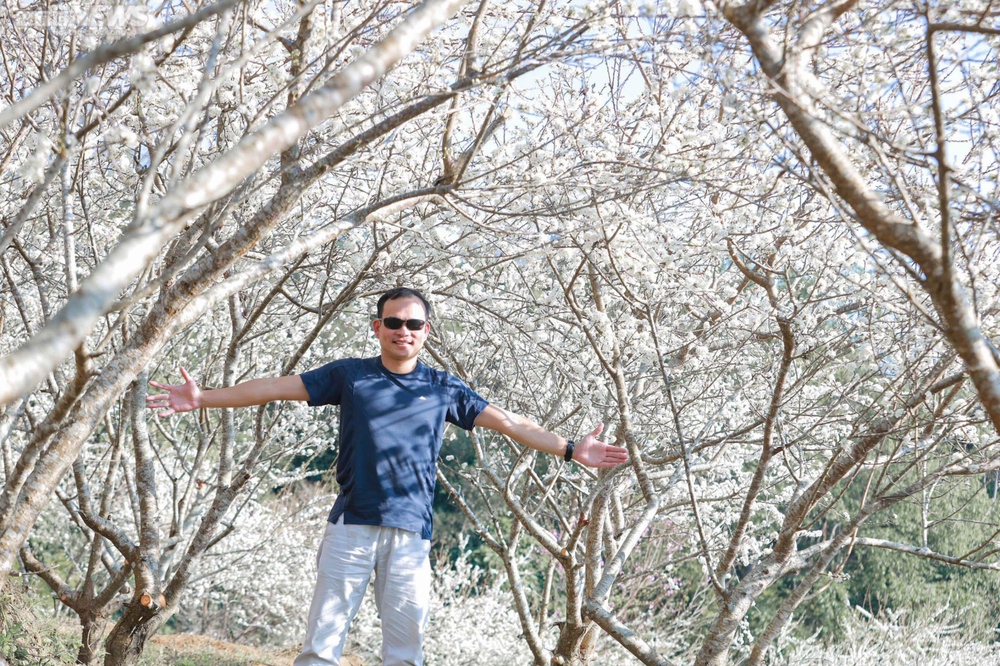 Mê mẩn hoa mận trắng tinh khôi giữa núi rừng Chu Lìn - Ảnh 6.