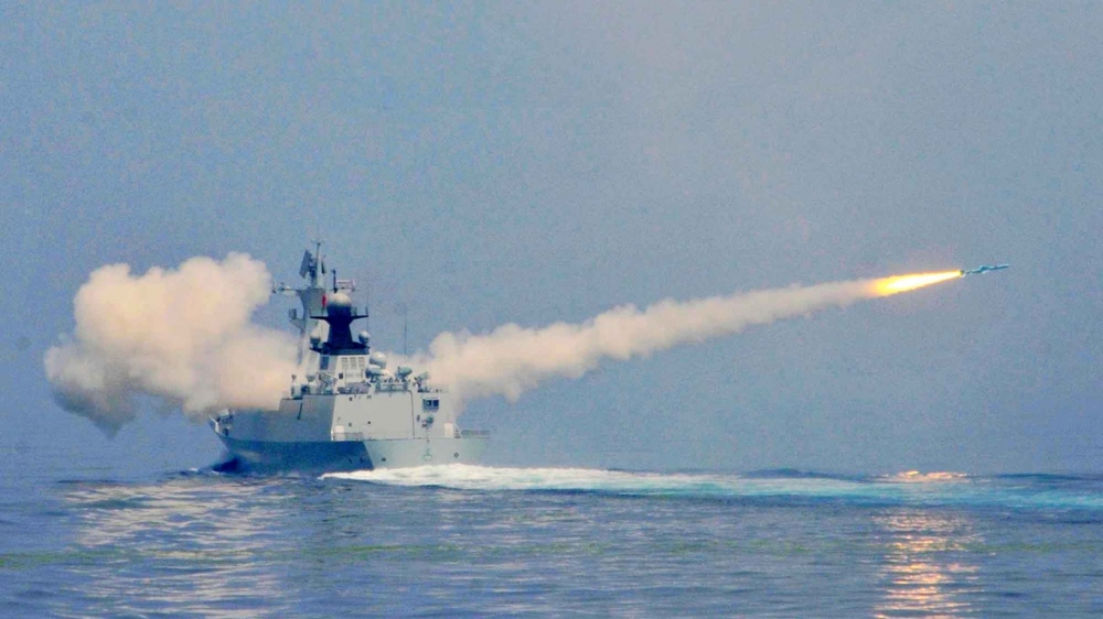 Trung Quốc tiến hành bắn đạn thật ở Hoàng Hải trong 5 ngày - Ảnh 1.