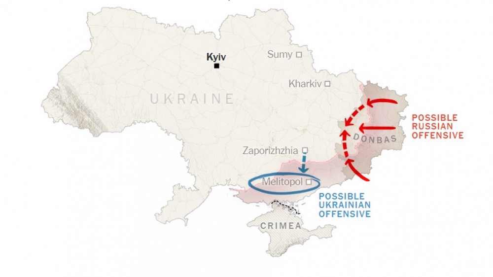 Những địa điểm trong tầm ngắm của Nga và Ukraine khi xung đột bước sang giai đoạn mới - Ảnh 1.