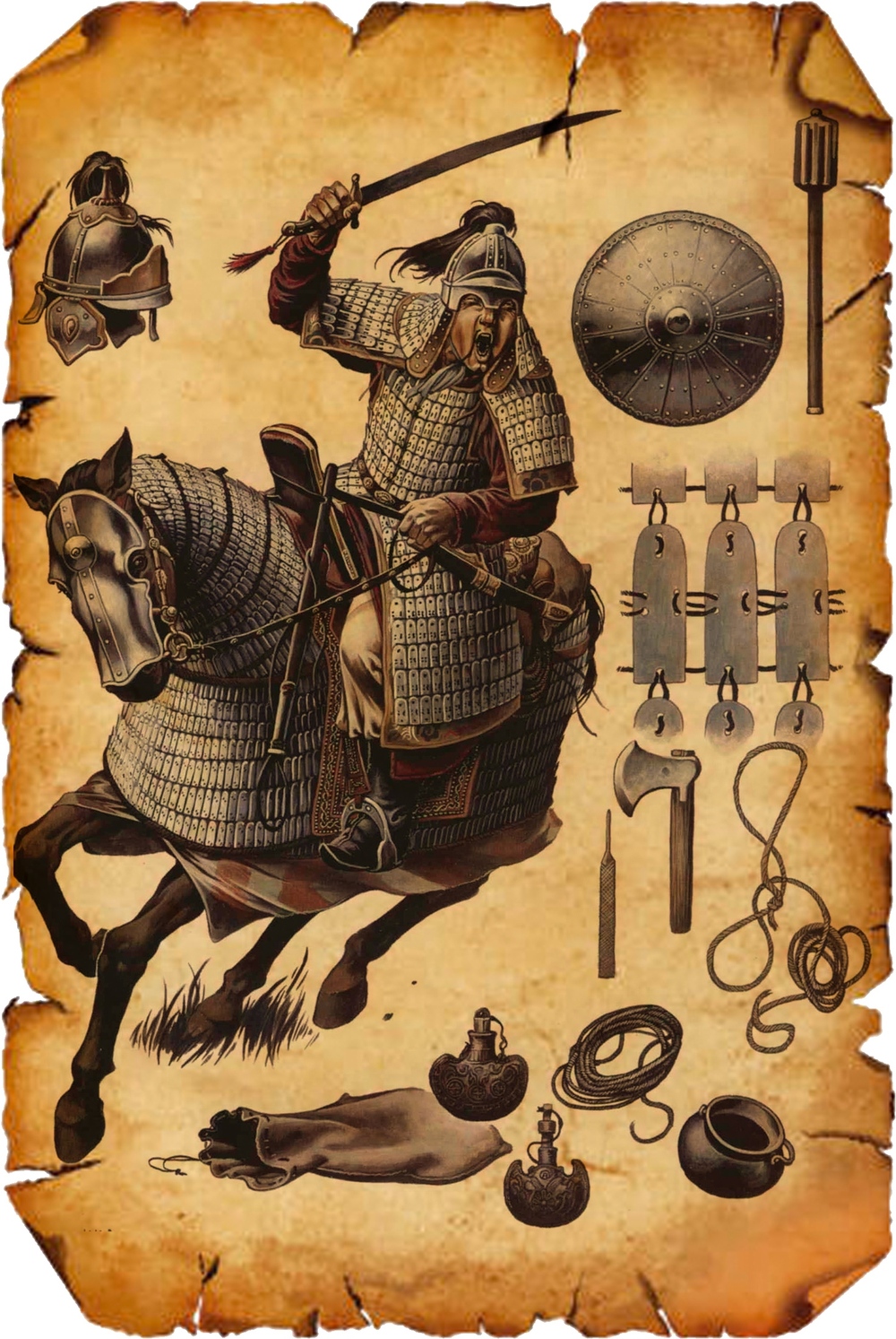 Lính triều Trần nhỏ thó đánh bại kỵ binh Nguyên - Mông cao lớn thế nào? - Ảnh 4.