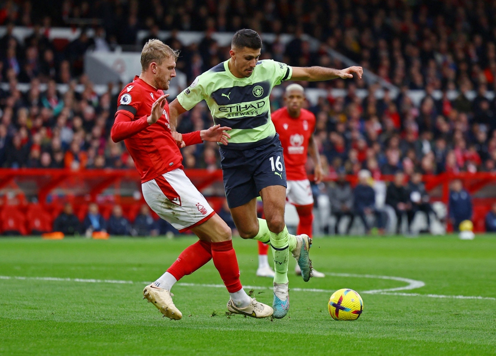 Trực tiếp Nottingham Forest 1-1 Man City: Bàn gỡ bất ngờ - Ảnh 1.